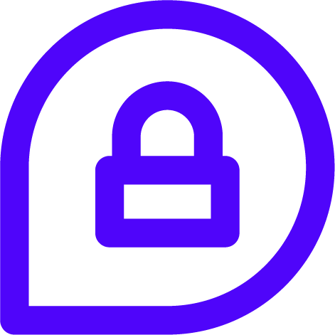 Icono de SMS seguros